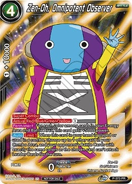 Image for Zen-Oh, Omnipotent Observer (Tournament Pack Vol. 7) (P-373) (TPR) - Dragon Ball Super: Masters