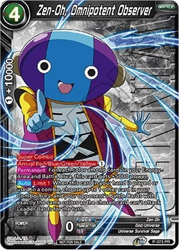 Image for Zen-Oh, Omnipotent Observer (Tournament Pack Vol. 7) (Winner) (P-373) (TPR) - Dragon Ball Super: Masters