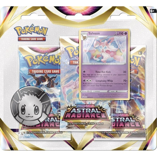 Image for Astral Radiance 3 Pack Blister [Sylveon] - Pokemon