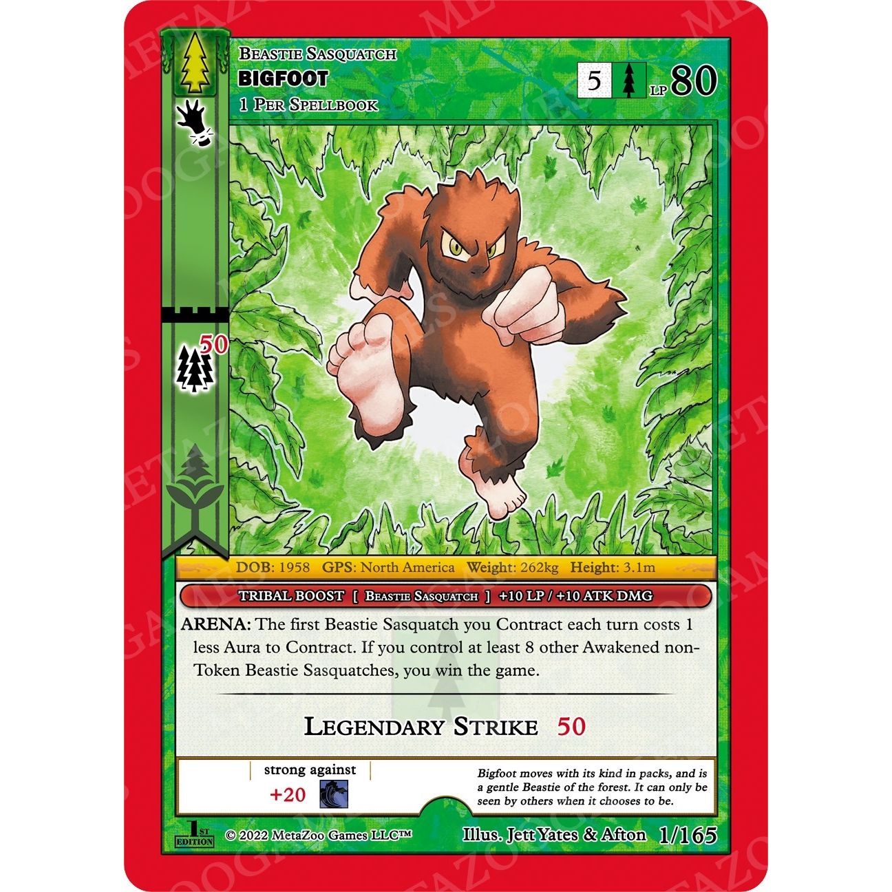 Image for Bigfoot (1/165) (WILFE) - MetaZoo