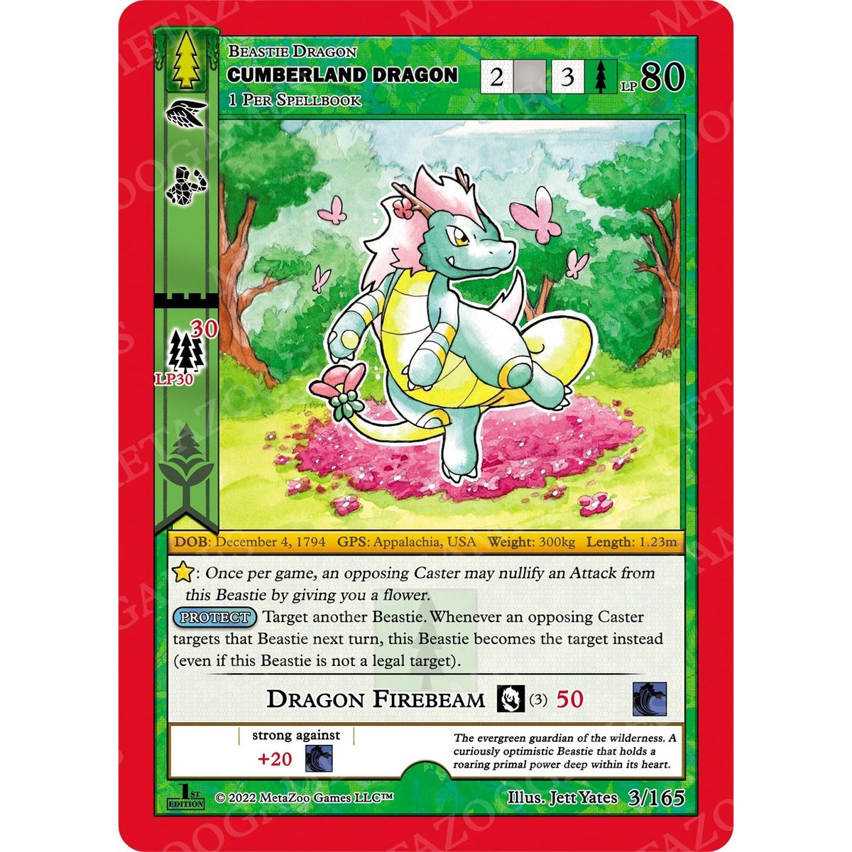 Image for Cumberland Dragon (3/165) (WILFE) - MetaZoo