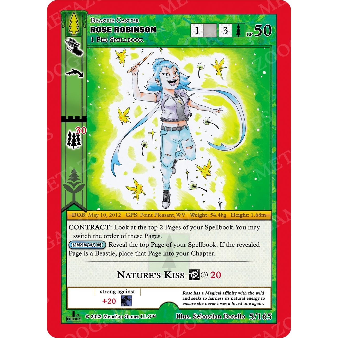 Image for Rose Robinson (5/165) (WILFE) - MetaZoo