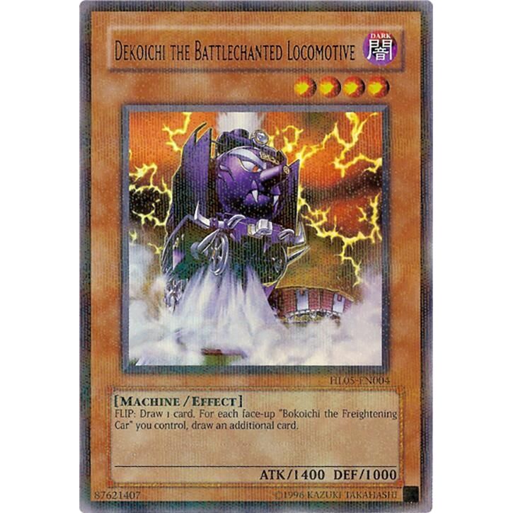 Image for Dekoichi the Battlechanted Locomotive (HL05-EN004) (HL05) - YuGiOh