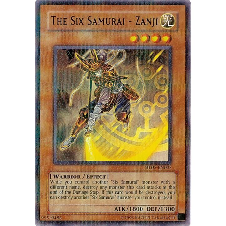 Image for The Six Samurai - Zanji (HL05-EN005) (HL05) - YuGiOh