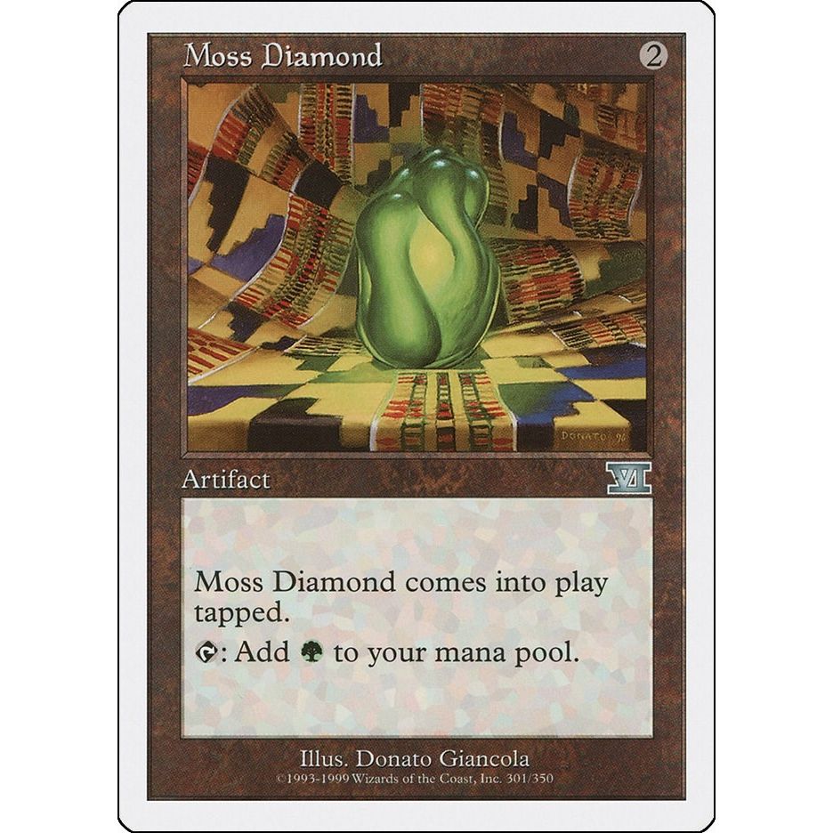 Image for Moss Diamond (301) (6ED) - Magic: The Gathering