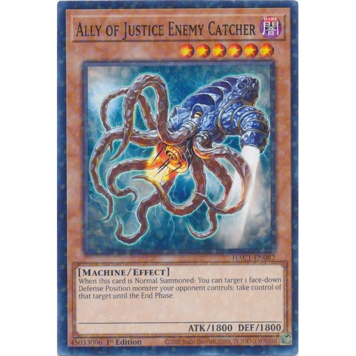 Image for Ally of Justice Enemy Catcher (Duel Terminal) (HAC1-EN082) (HAC1) - YuGiOh