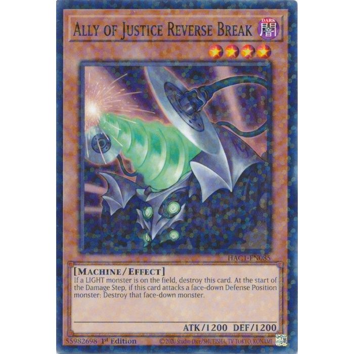 Image for Ally of Justice Reverse Break (Duel Terminal) (HAC1-EN085) (HAC1) - YuGiOh