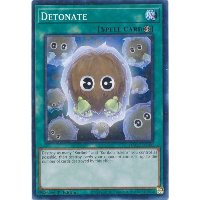 Image for Detonate (Duel Terminal) (HAC1-EN168) (HAC1) - YuGiOh