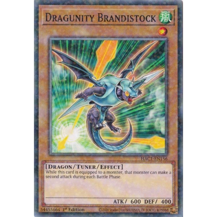 Image for Dragunity Brandistock (Duel Terminal) (HAC1-EN156) (HAC1) - YuGiOh