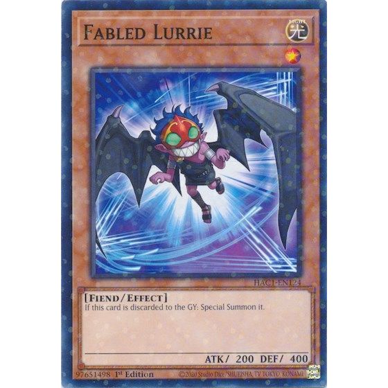 Image for Fabled Lurrie (Duel Terminal) (HAC1-EN124) (HAC1) - YuGiOh