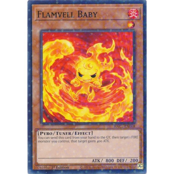 Image for Flamvell Baby (Duel Terminal) (HAC1-EN068) (HAC1) - YuGiOh