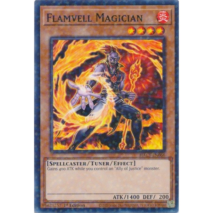 Image for Flamvell Magician (Duel Terminal) (HAC1-EN066) (HAC1) - YuGiOh