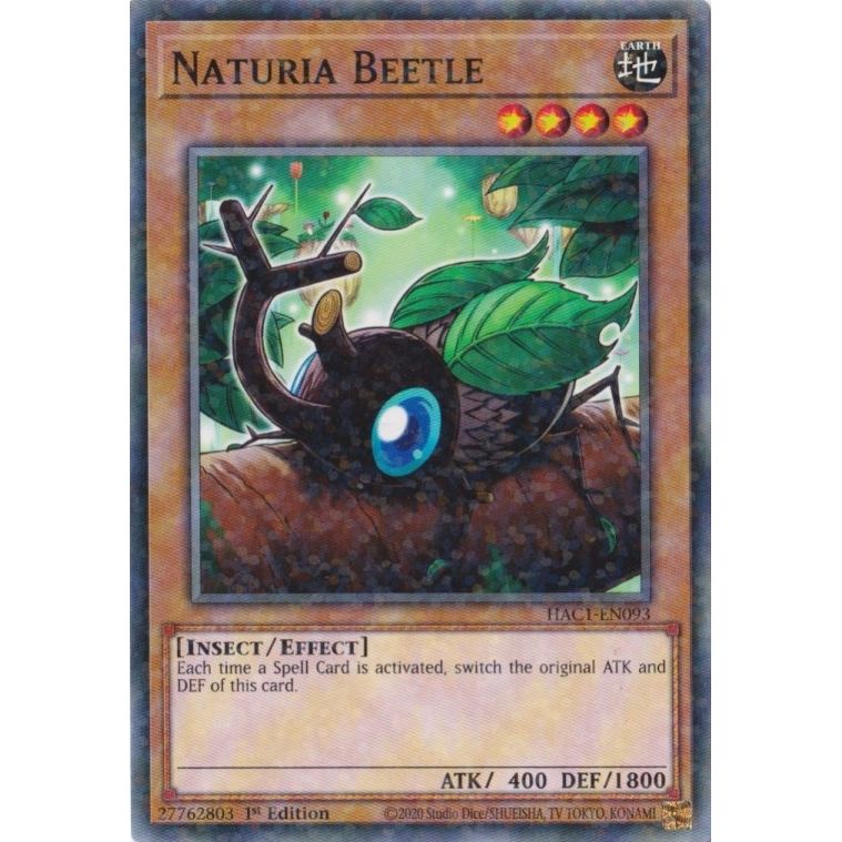 Image for Naturia Beetle (Duel Terminal) (HAC1-EN093) (HAC1) - YuGiOh