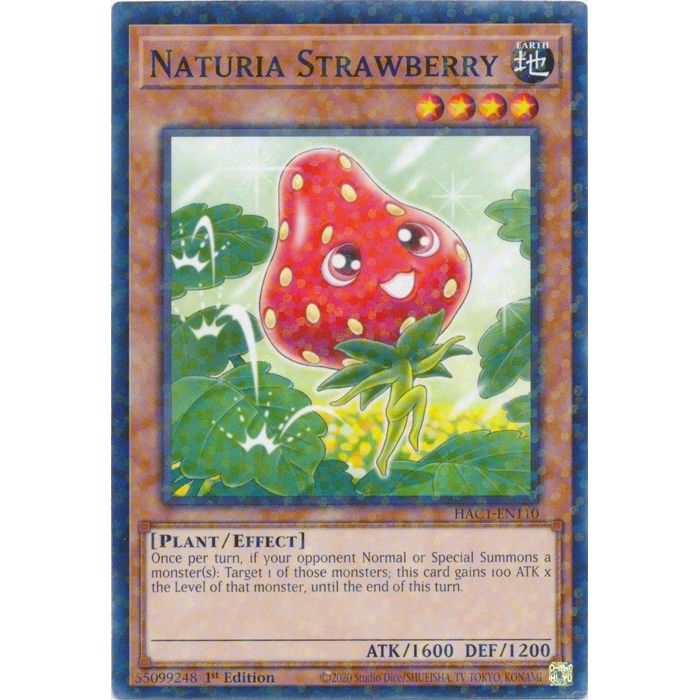 Image for Naturia Strawberry (Duel Terminal) (HAC1-EN110) (HAC1) - YuGiOh