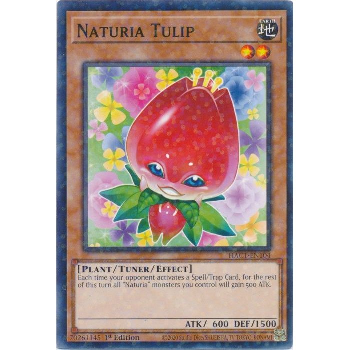 Image for Naturia Tulip (Duel Terminal) (HAC1-EN104) (HAC1) - YuGiOh