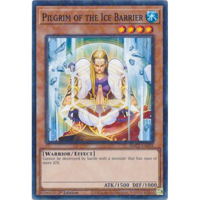 Image for Pilgrim of the Ice Barrier (Duel Terminal) (HAC1-EN035) (HAC1) - YuGiOh