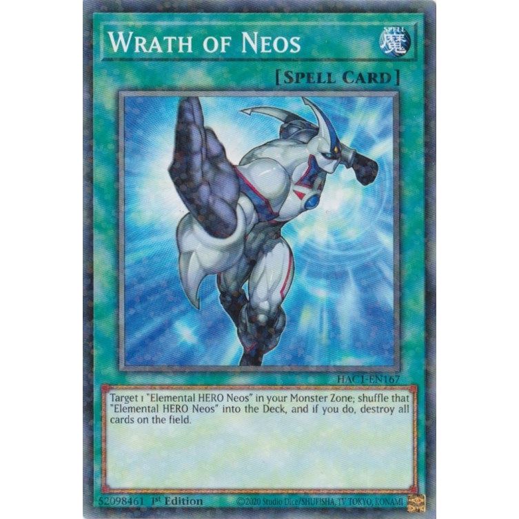 Image for Wrath of Neos (Duel Terminal) (HAC1-EN167) (HAC1) - YuGiOh