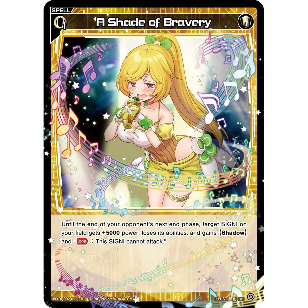 Image for A Shade of Bravery (WXDi-P02-055[EN]) (WXDi-P02) - WIXOSS