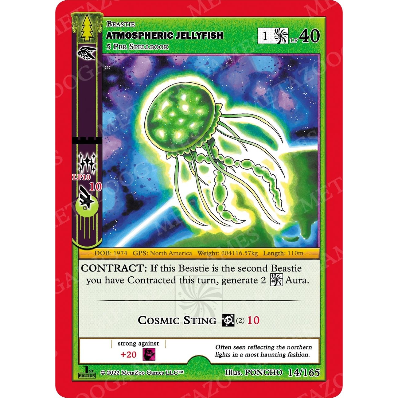 Image for Atmospheric Jellyfish (14/165) (WILFE) - MetaZoo