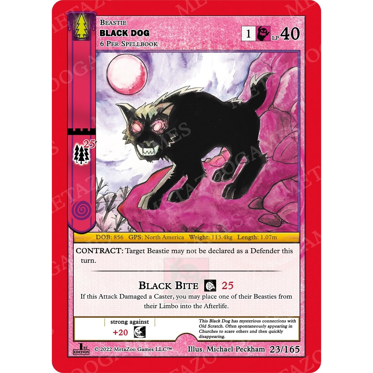 Image for Black Dog (23/165) (WILFE) - MetaZoo