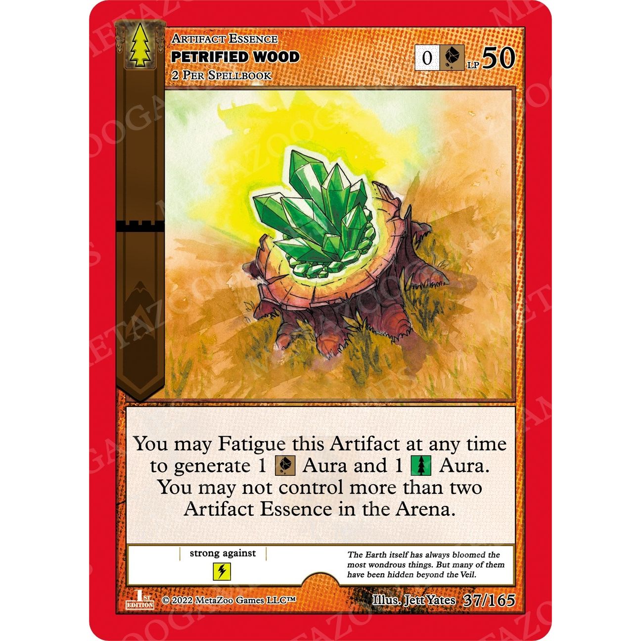 Image for Petrified Wood (37/165) (WILFE) - MetaZoo