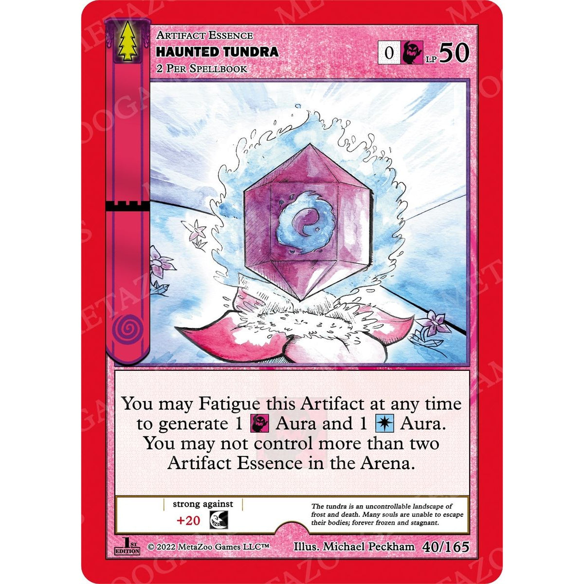 Image for Haunted Tundra (40/165) (WILFE) - MetaZoo