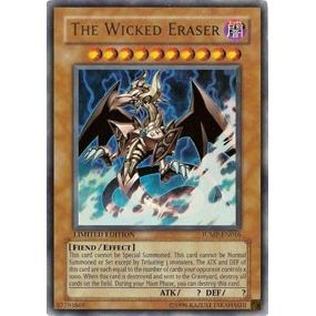 Image for The Wicked Eraser (JUMP-EN016) (SJMP) - YuGiOh