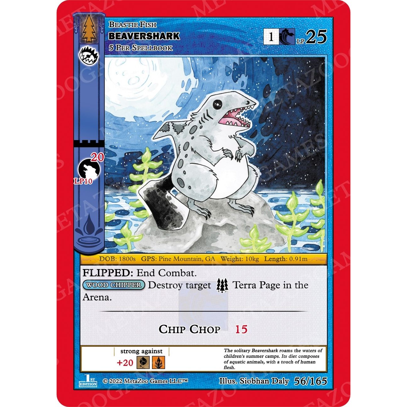 Image for Beavershark (56/165) (WILFE) - MetaZoo