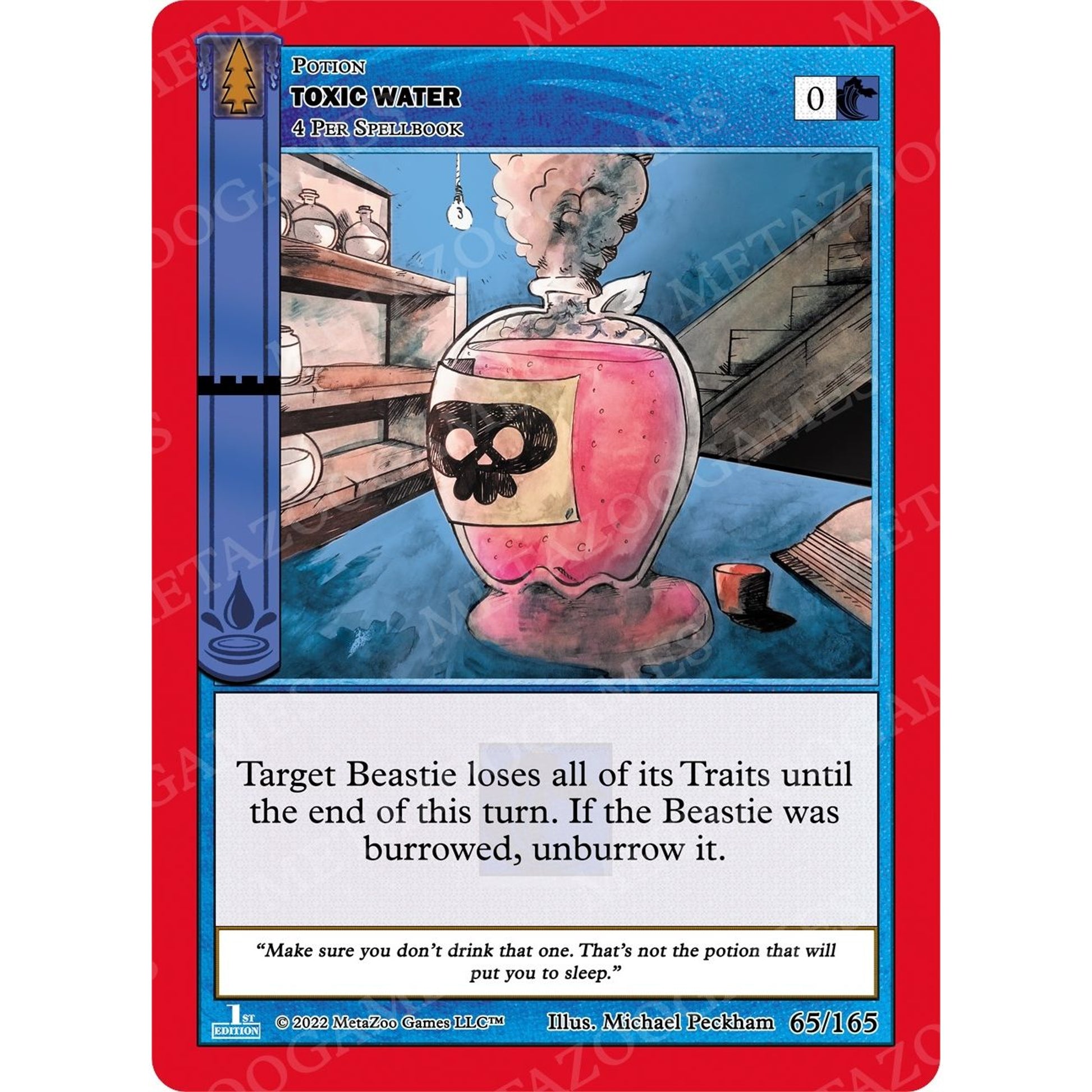 Image for Toxic Water (65/165) (WILFE) - MetaZoo