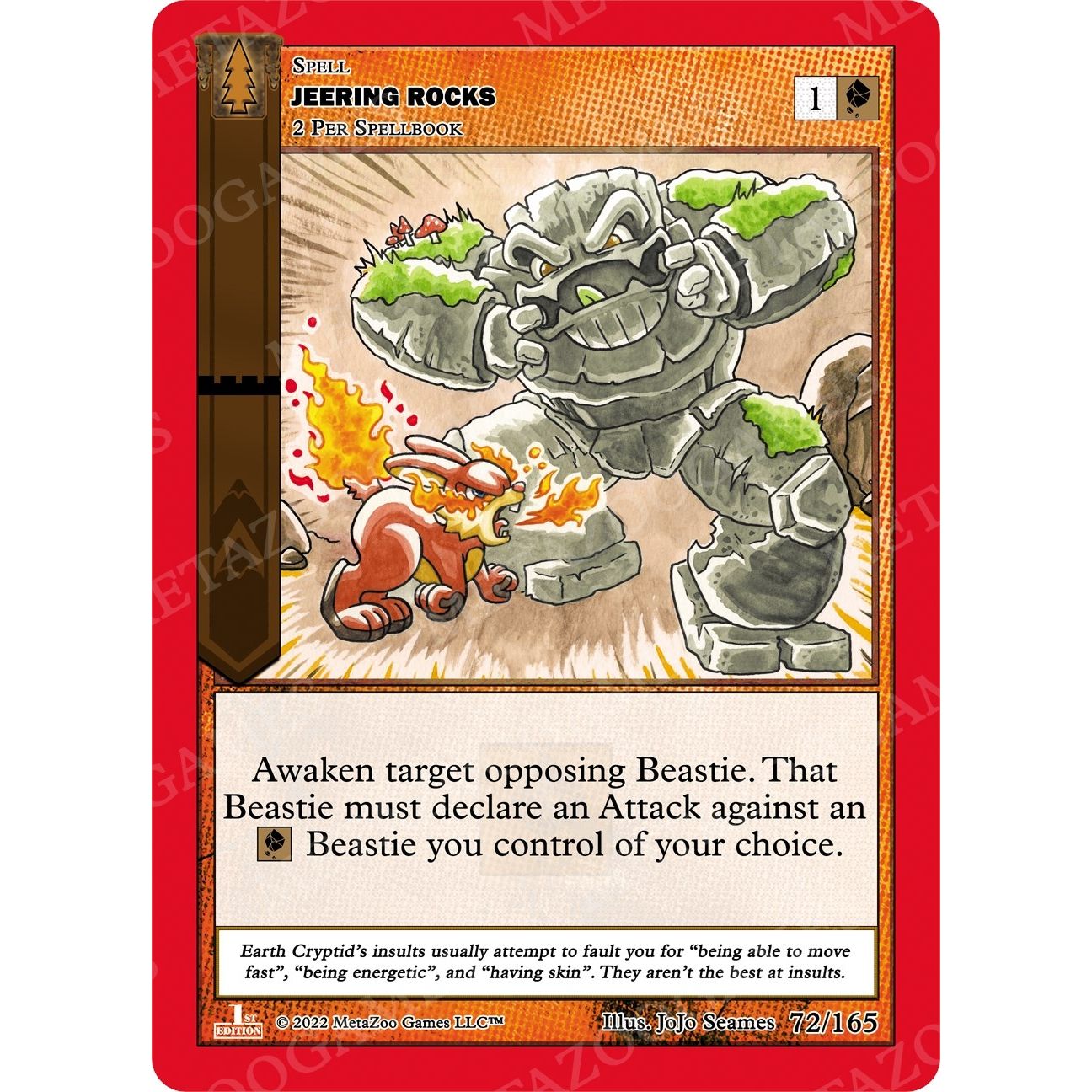 Image for Jeering Rocks (72/165) (WILFE) - MetaZoo