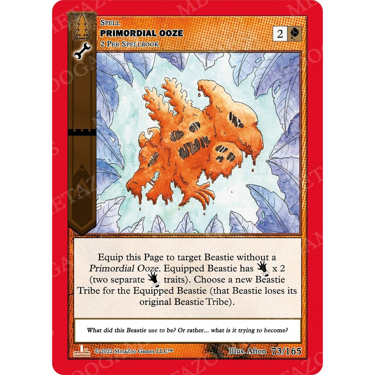Image for Primordial Ooze (73/165) (WILFE) - MetaZoo
