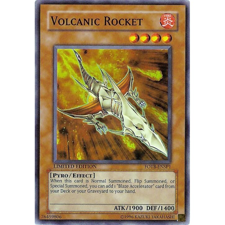 Image for Volcanic Rocket (FOTB-ENSP1) - YuGiOh