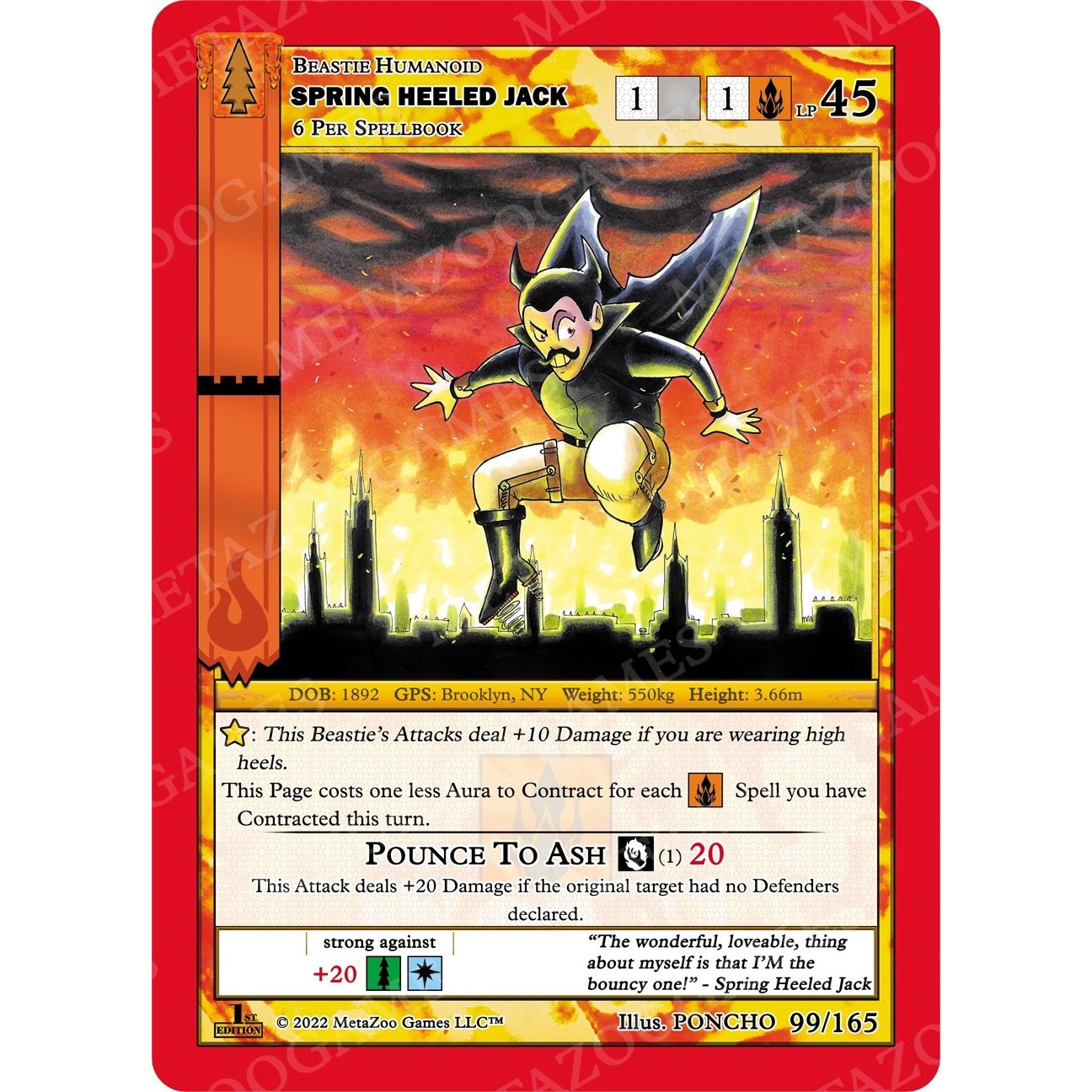 Image for Spring Heeled Jack (99/165) (WILFE) - MetaZoo