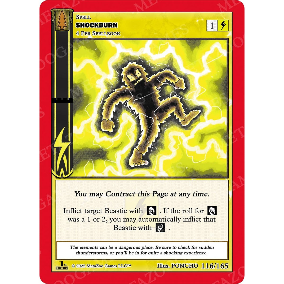 Image for Shockburn (116/165) (WILFE) - MetaZoo
