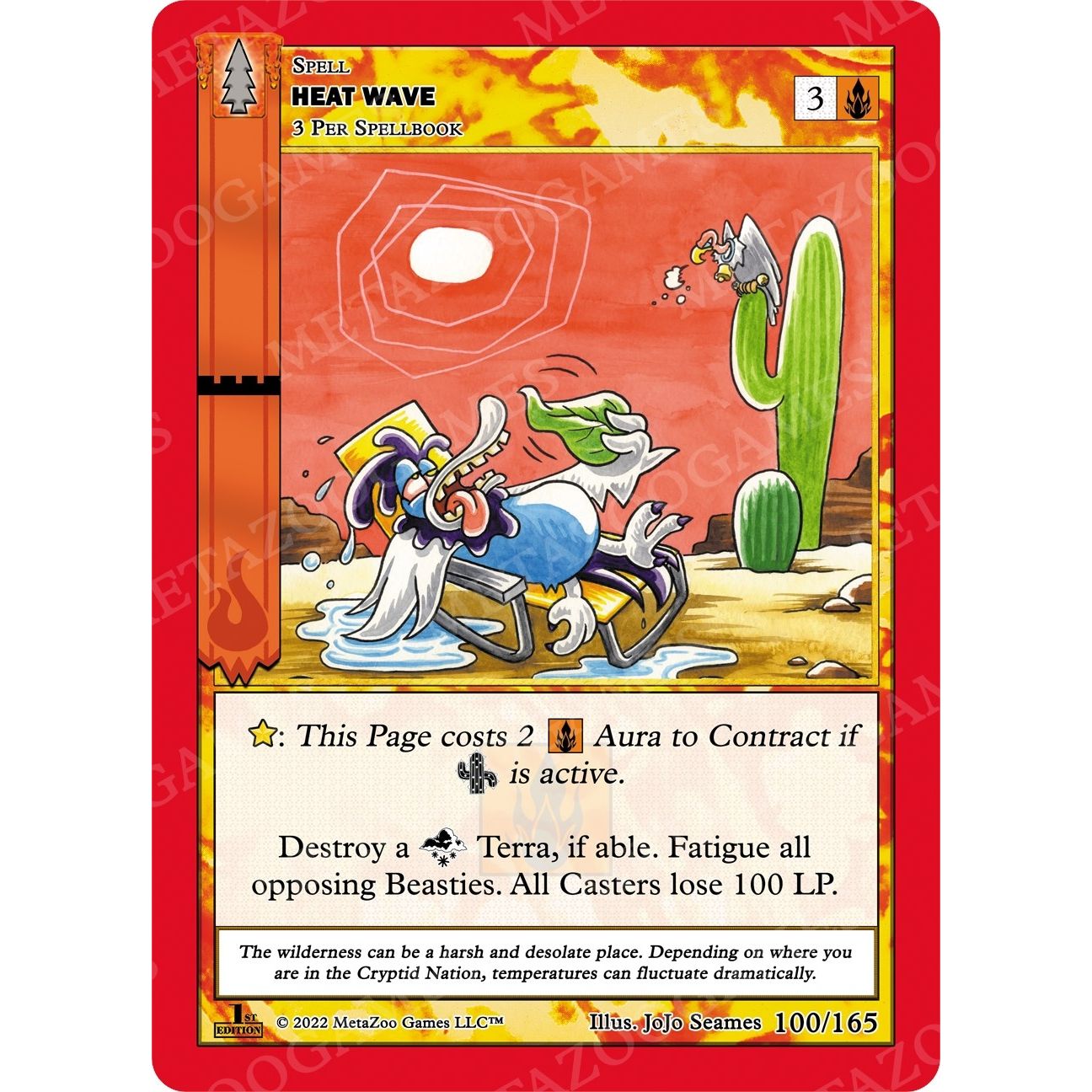 Image for Heat Wave (100/165) (WILFE) - MetaZoo