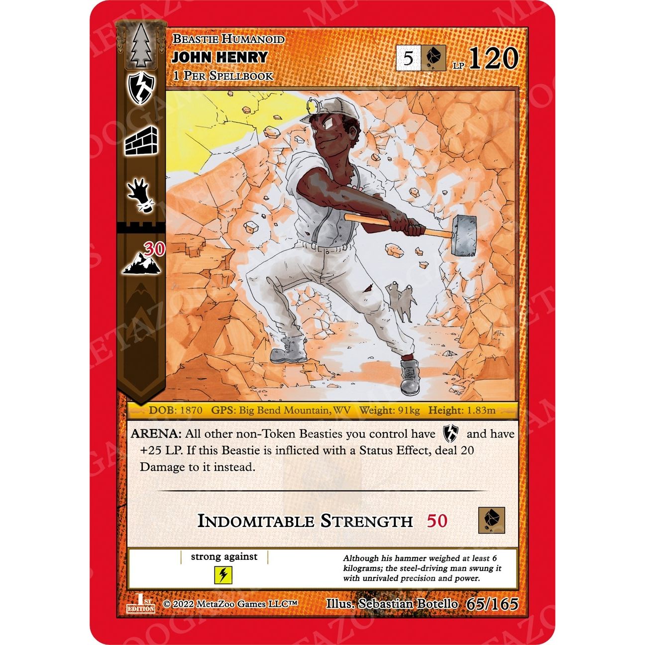 Image for John Henry (66/165) (WILFE) - MetaZoo