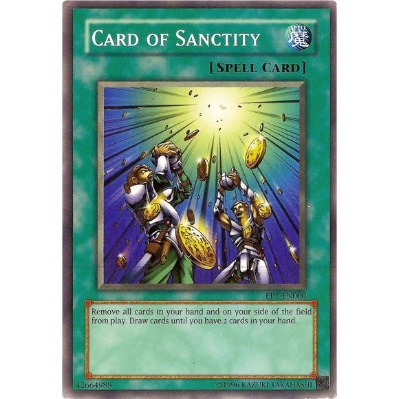 Image for Card of Sanctity (Kids WB Duel of Destiny Promo) (EP1-EN000) (EP1) - YuGiOh