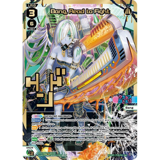 Image for Bang, Read to Fight (DiR) (WXDi-P02-023D[EN]) (WXDi-P02) - WIXOSS