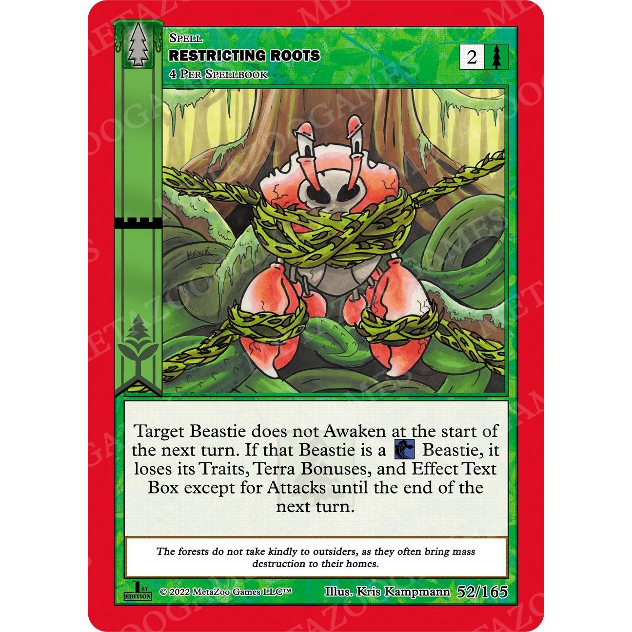 Image for Restricting Roots (52/165) (WILFE) - MetaZoo