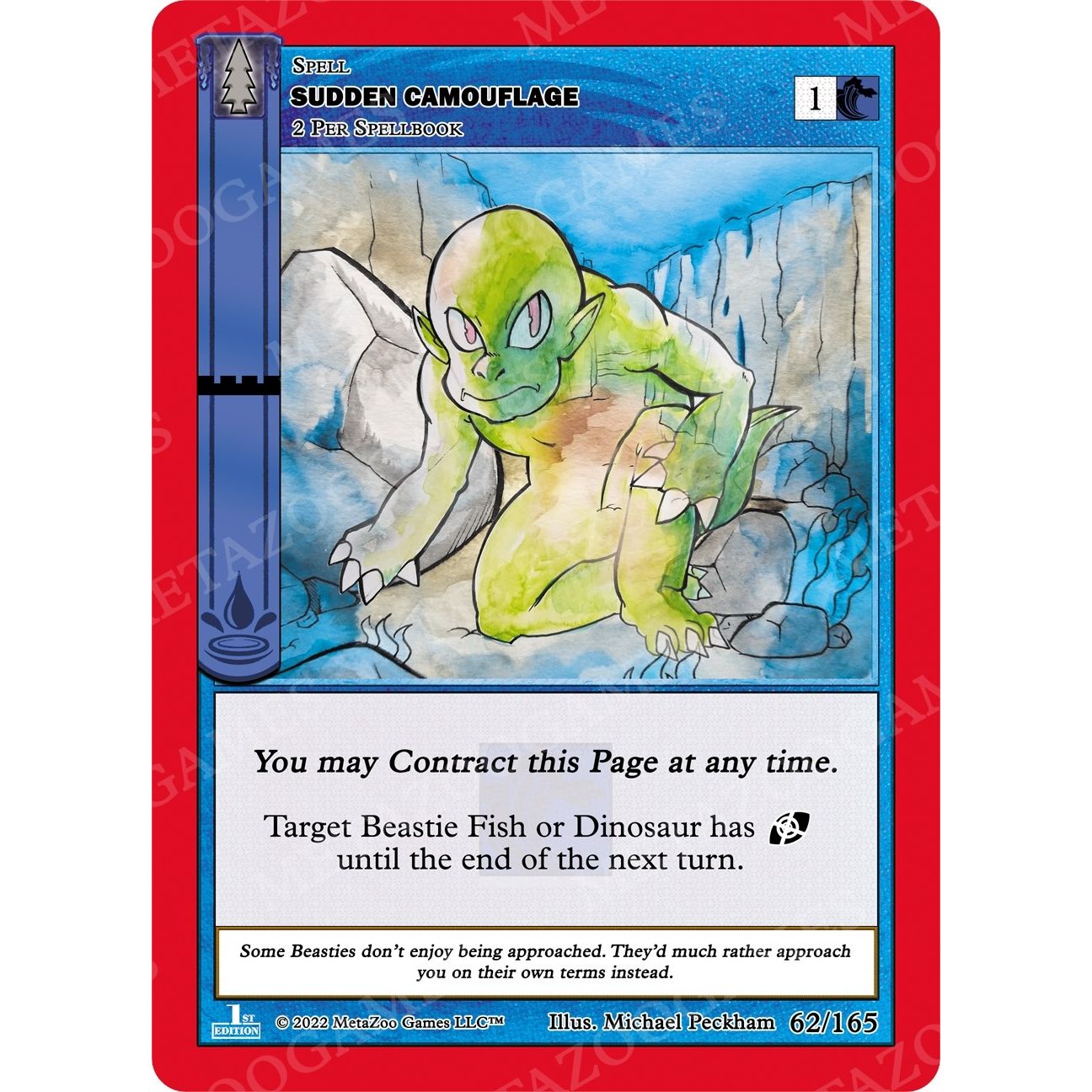 Image for Sudden Camouflage (62/165) (WILFE) - MetaZoo