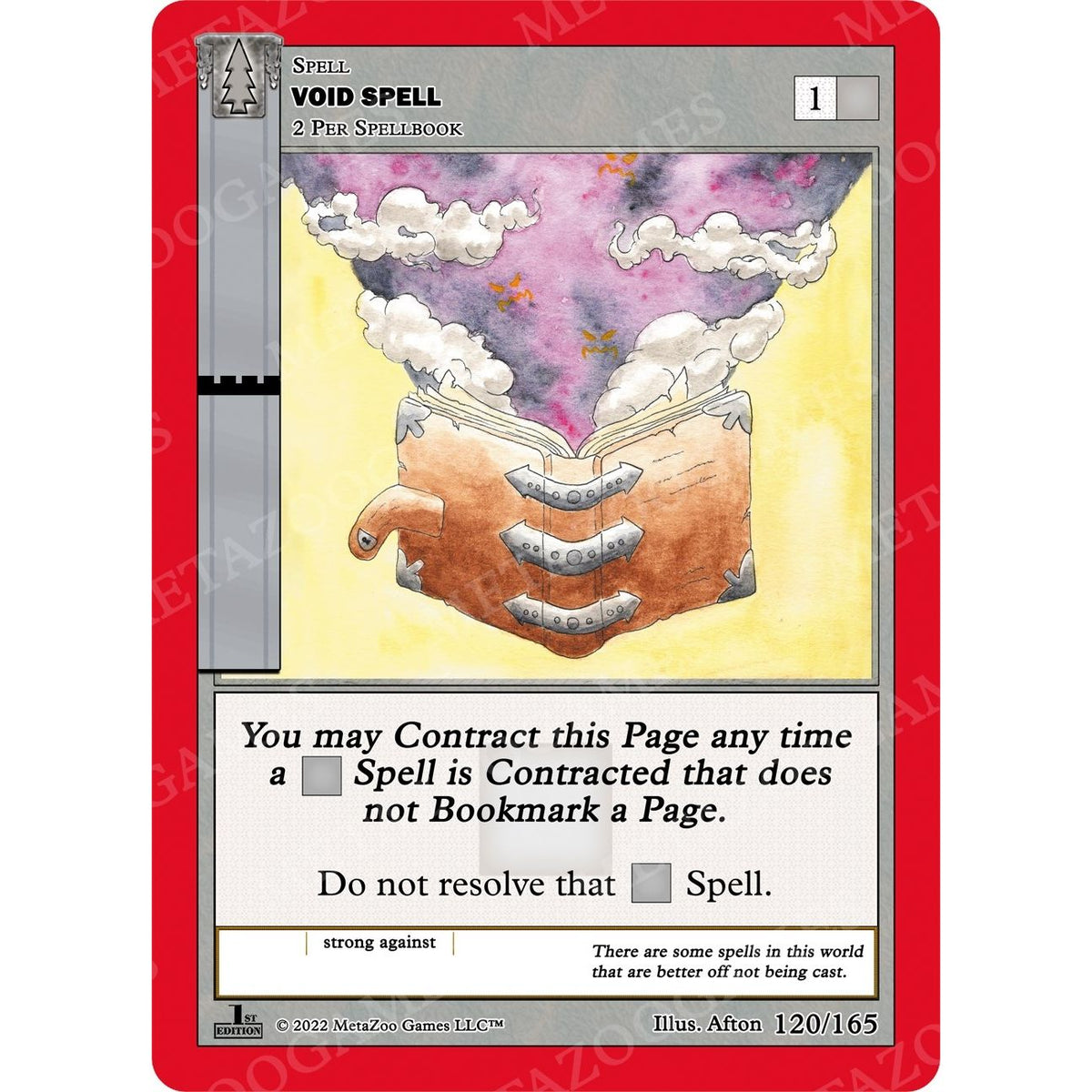 Image for Void Spell (120/165) (WILFE) - MetaZoo