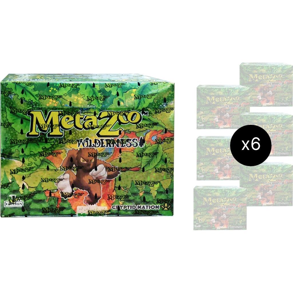 Image for Wilderness: First Edition Booster Box Case - MetaZoo