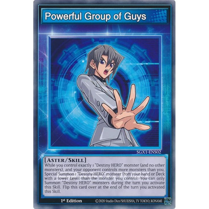 Image for Powerful Group of Guys (SGX1-ENS02) - YuGiOh