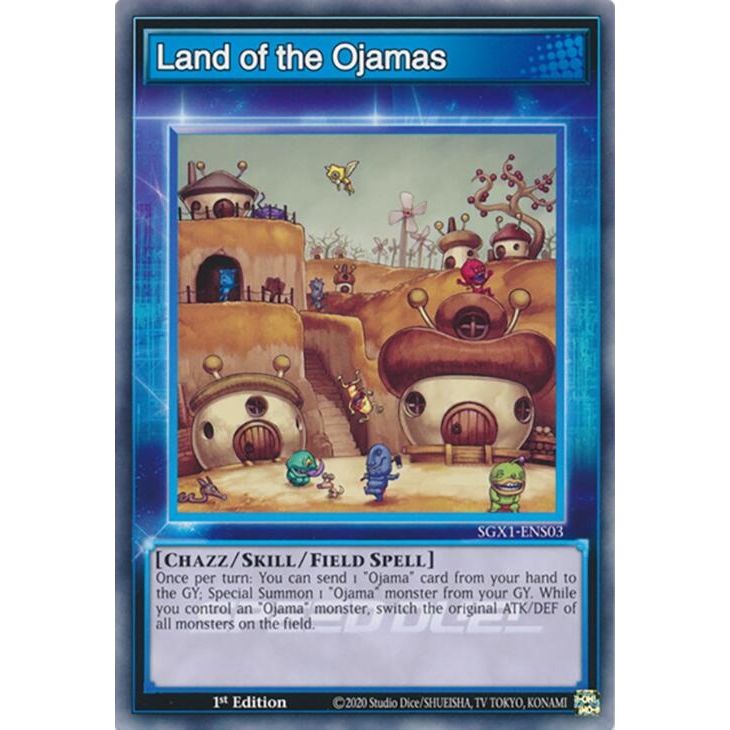 Image for Land of the Ojamas (SGX1-ENS03) - YuGiOh