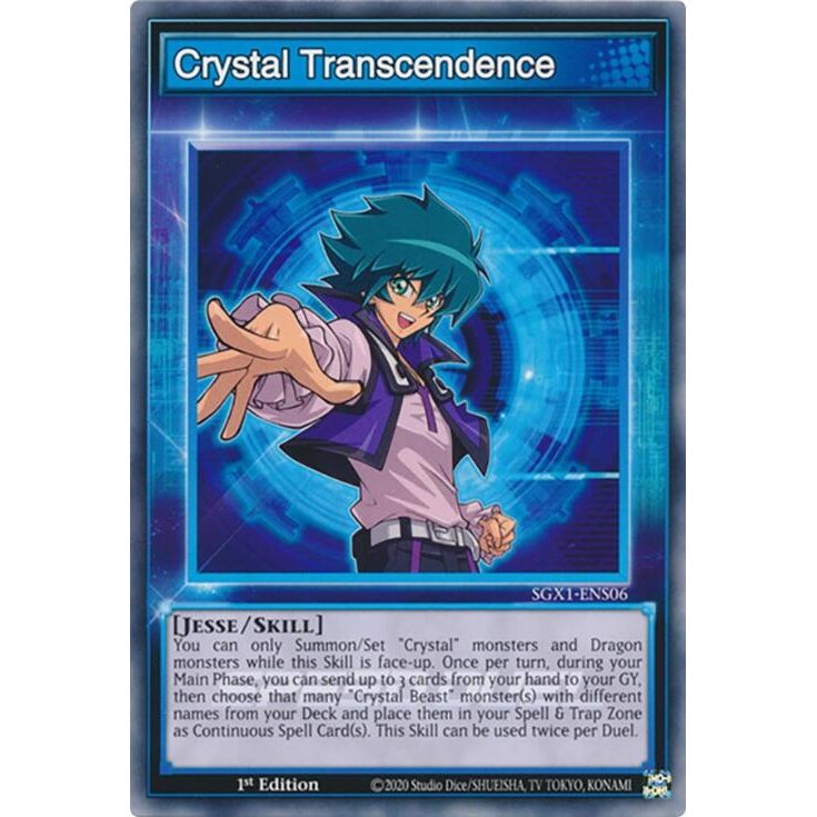 Image for Crystal Transcendence (SGX1-ENS06) - YuGiOh