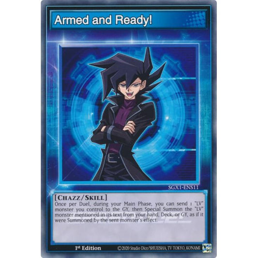 Image for Armed and Ready! (SGX1-ENS11) - YuGiOh