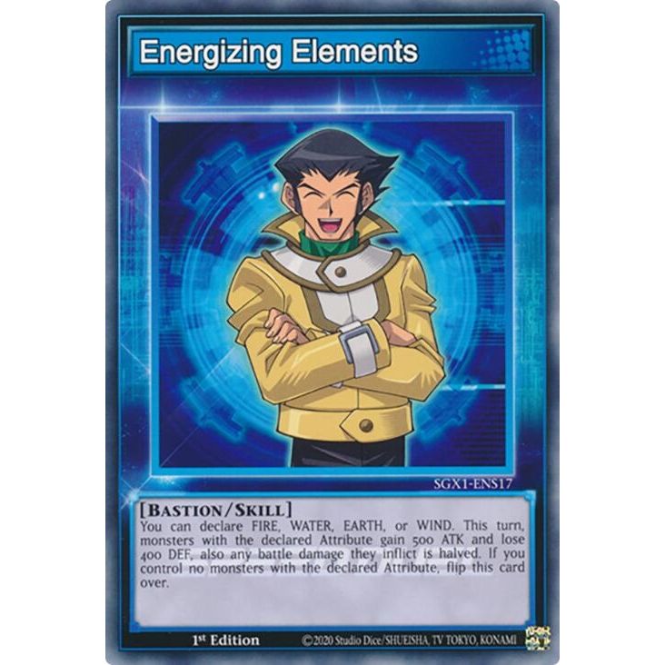 Image for Energizing Elements (SGX1-ENS17) - YuGiOh