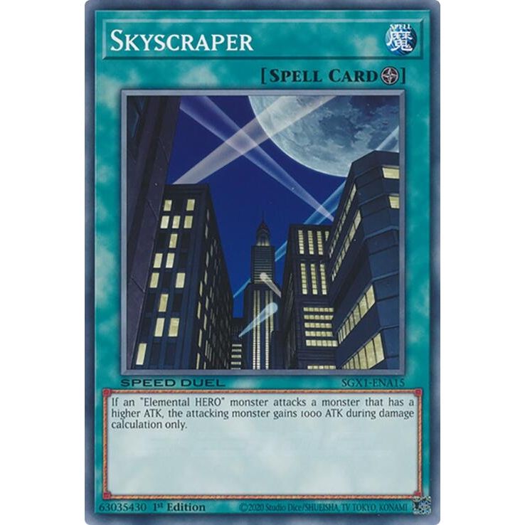 Image for Skyscraper (SGX1-ENA15) - YuGiOh