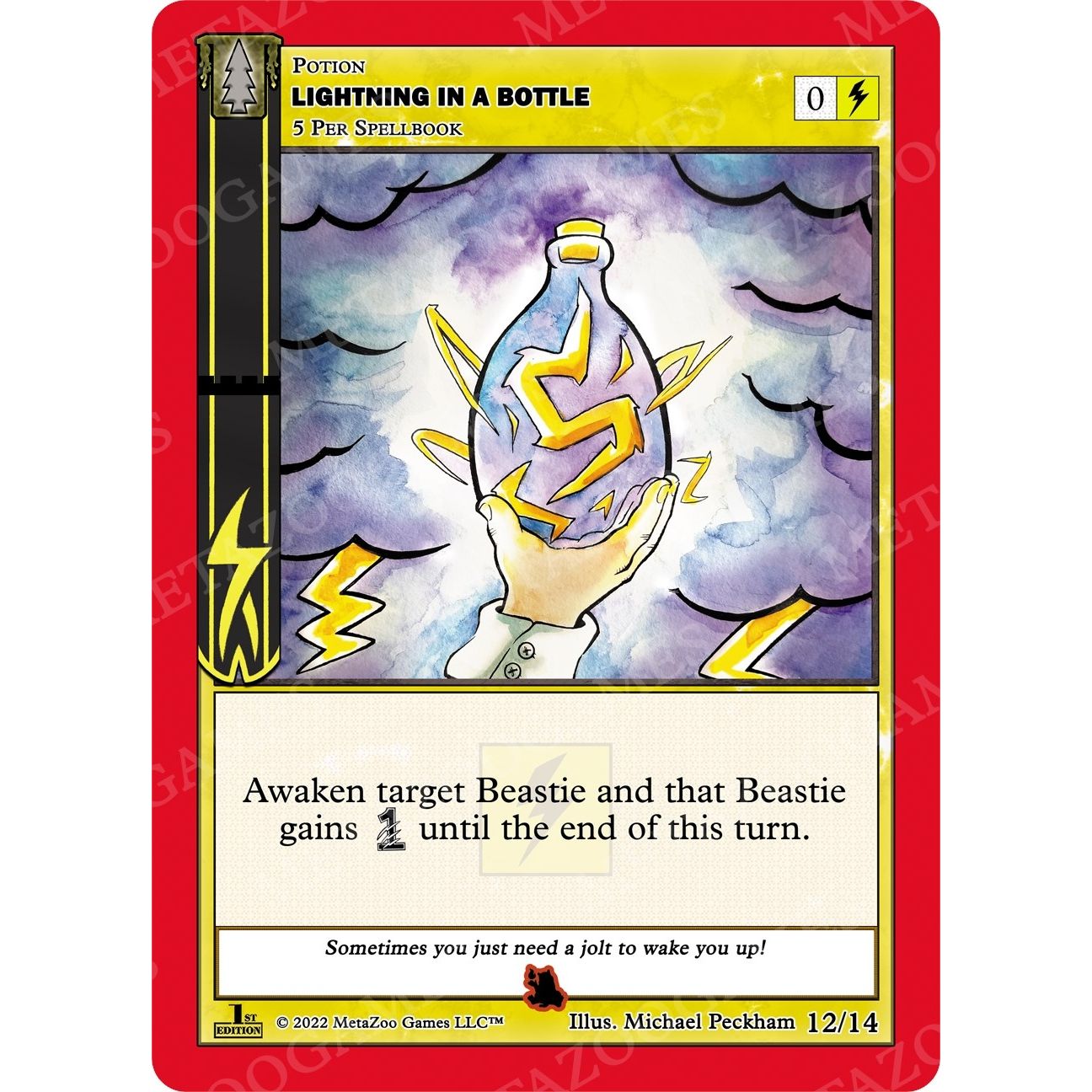 Image for Lightning in a Bottle (Flame) (12/14) (WILFE-TD) - MetaZoo
