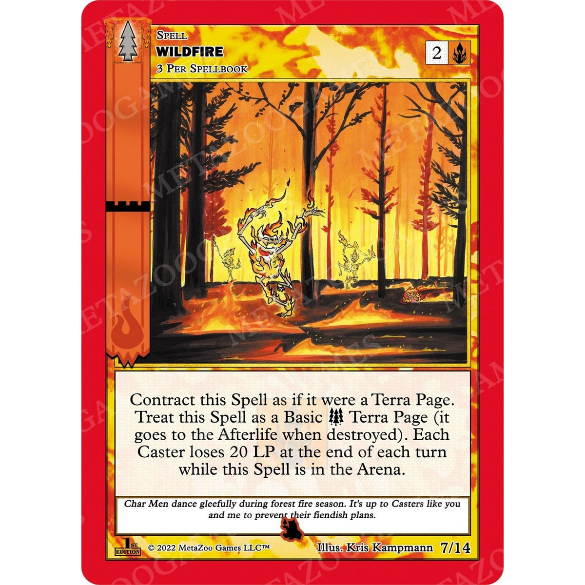 Image for Wildfire (7/14) (WILFE-TD) - MetaZoo